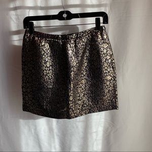 J Crew Floral Metalic Mini Skirt (BUY 3 GET 1 FREE!)*